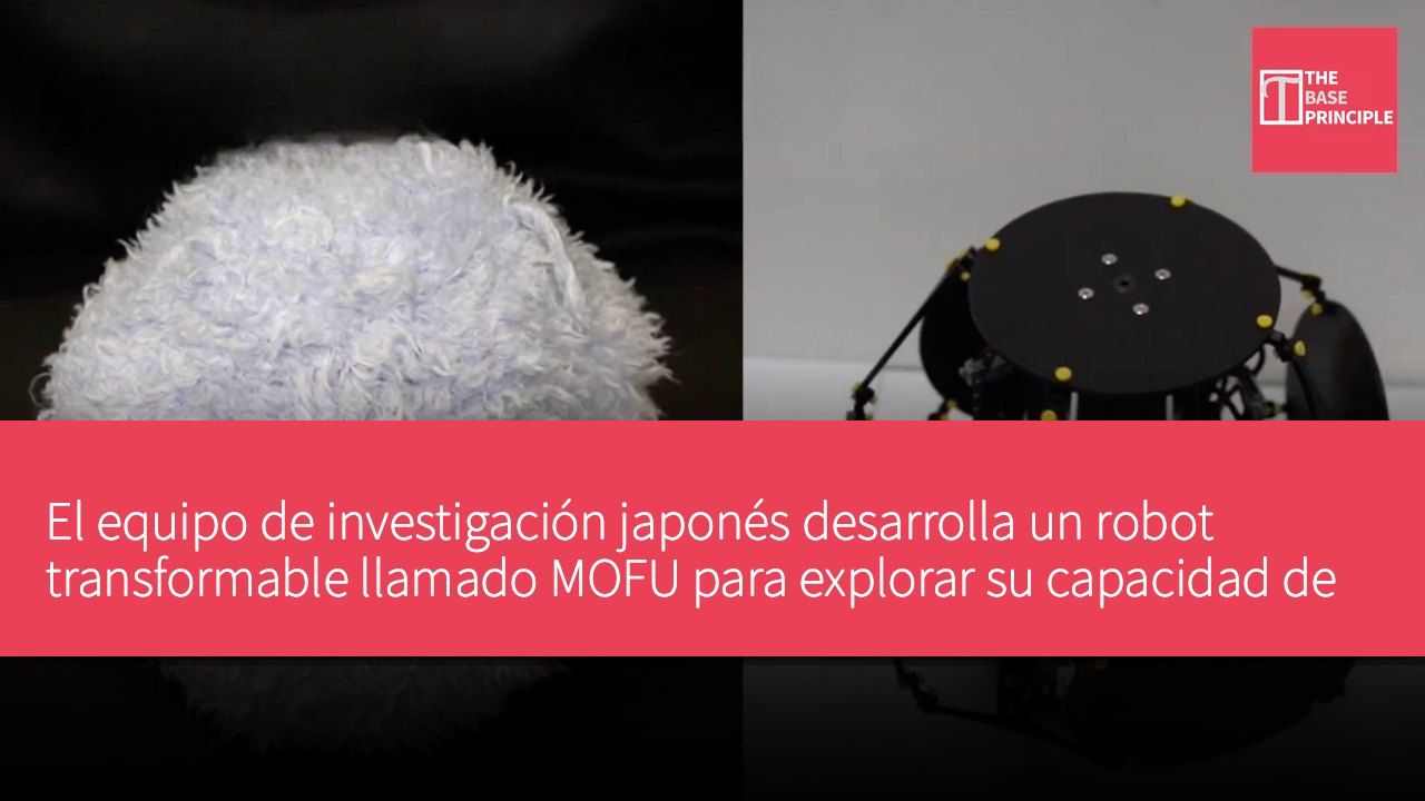 El equipo de investigación japonés desarrolla un robot transformable llamado MOFU para explorar su capacidad de percepción de vida