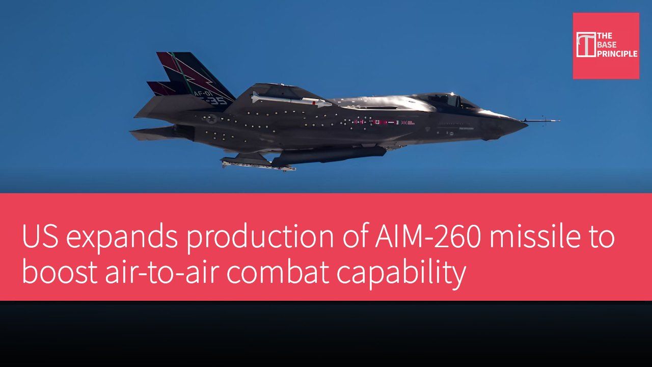 US expands production of AIM-260 missile to boost air-to-air combat capability