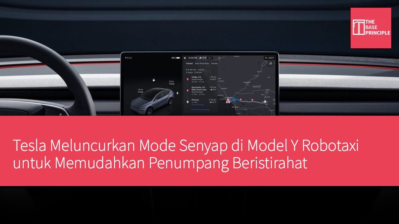 Tesla Meluncurkan Mode Senyap di Model Y Robotaxi untuk Memudahkan Penumpang Beristirahat