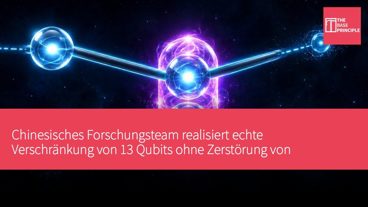 Chinesisches Forschungsteam realisiert echte Verschränkung von 13 Qubits ohne Zerstörung von Photonen