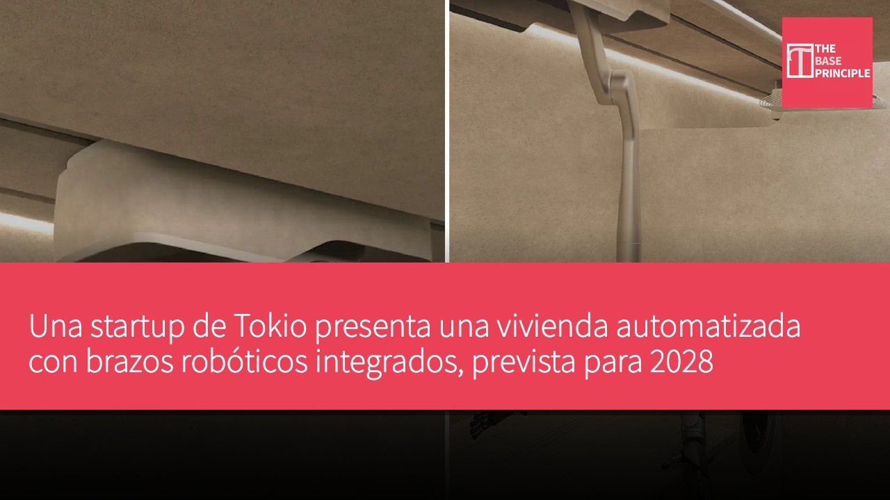 Una startup de Tokio presenta una vivienda automatizada con brazos robóticos integrados, prevista para 2028