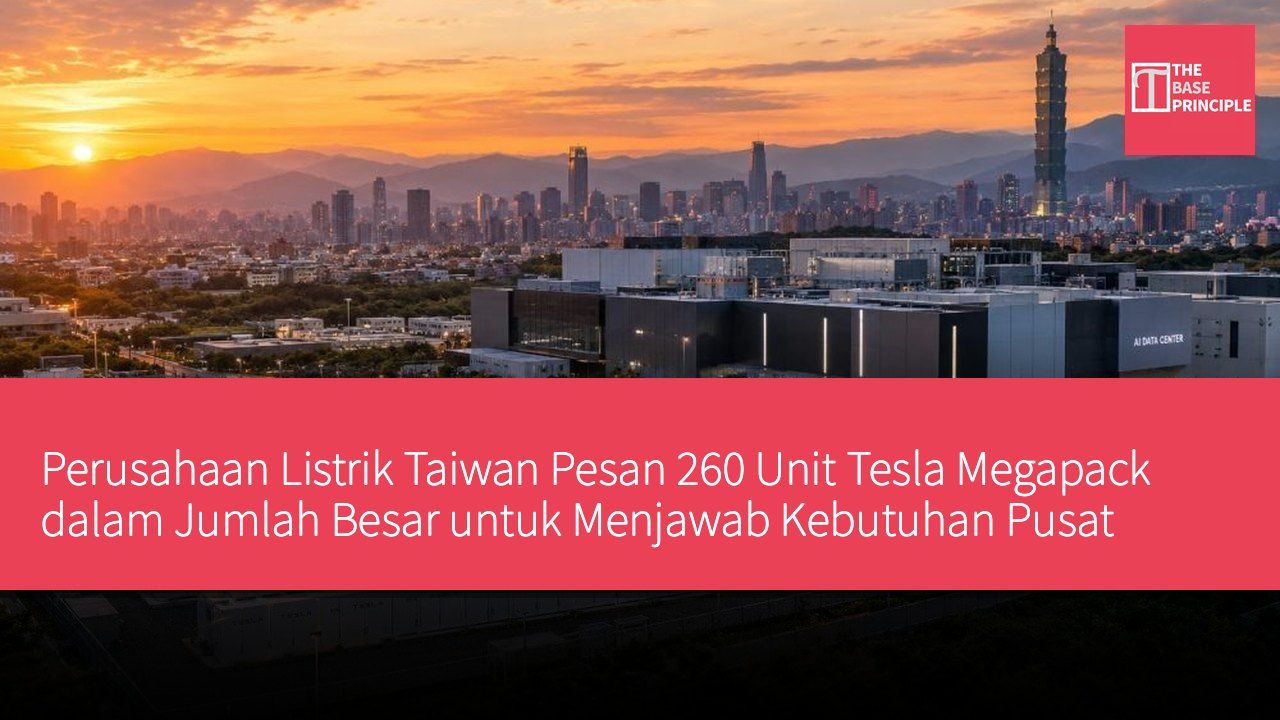 Perusahaan Listrik Taiwan Pesan 260 Unit Tesla Megapack dalam Jumlah Besar untuk Menjawab Kebutuhan Pusat Data AI