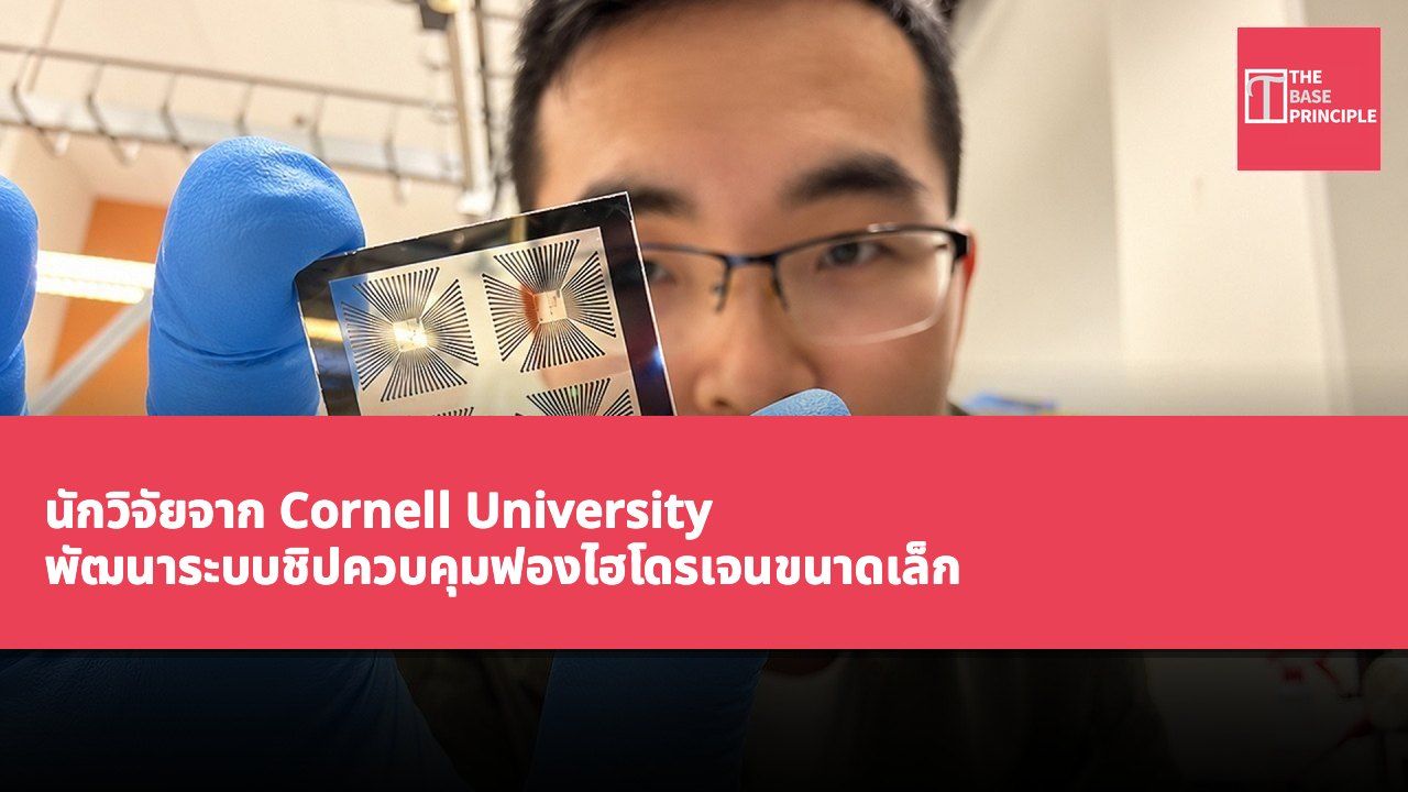 นักวิจัยจาก Cornell University พัฒนาระบบชิปควบคุมฟองไฮโดรเจนขนาดเล็ก มีศักยภาพในการส่งยา