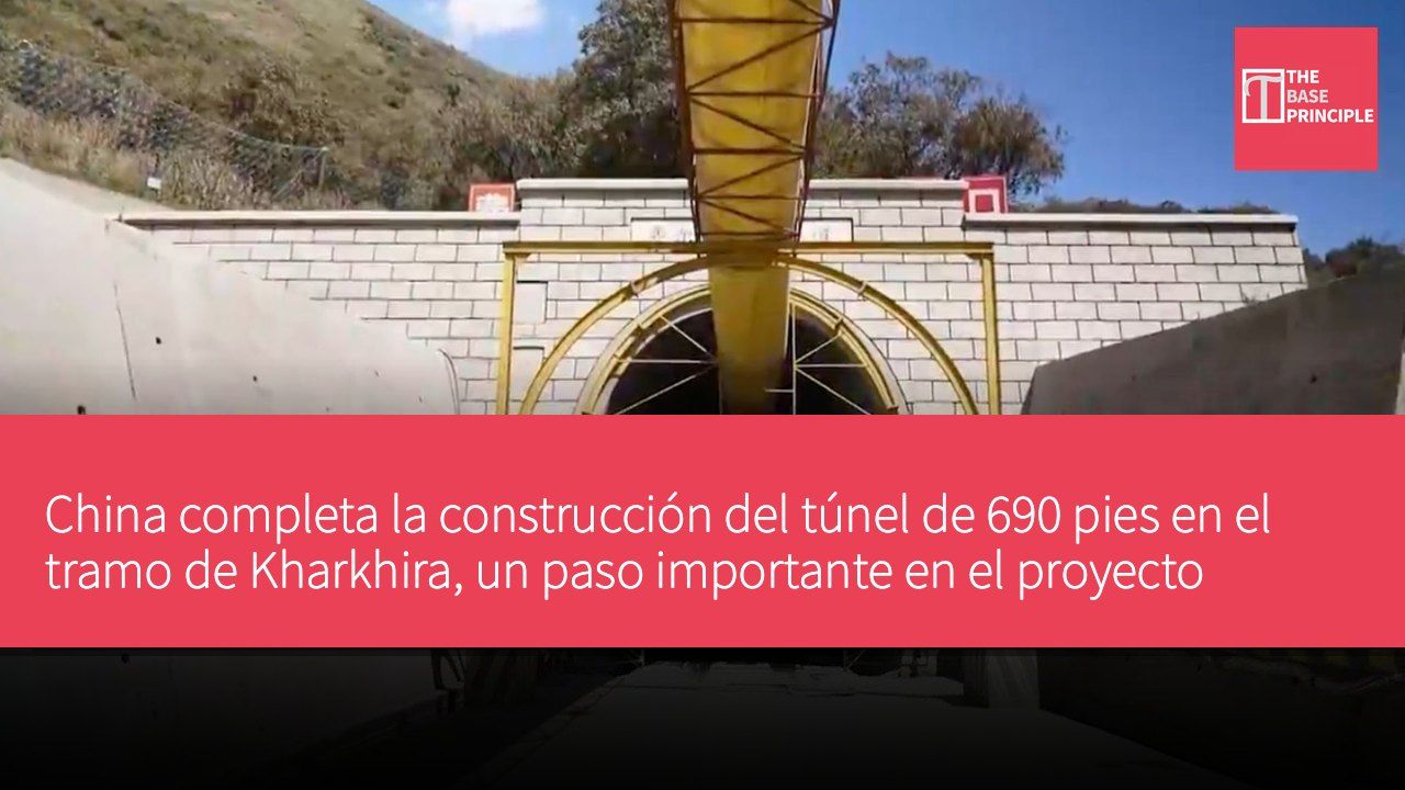 China completa la construcción del túnel de 690 pies en el tramo de Kharkhira, un paso importante en el proyecto ferroviario que conecta tres países de Asia Central