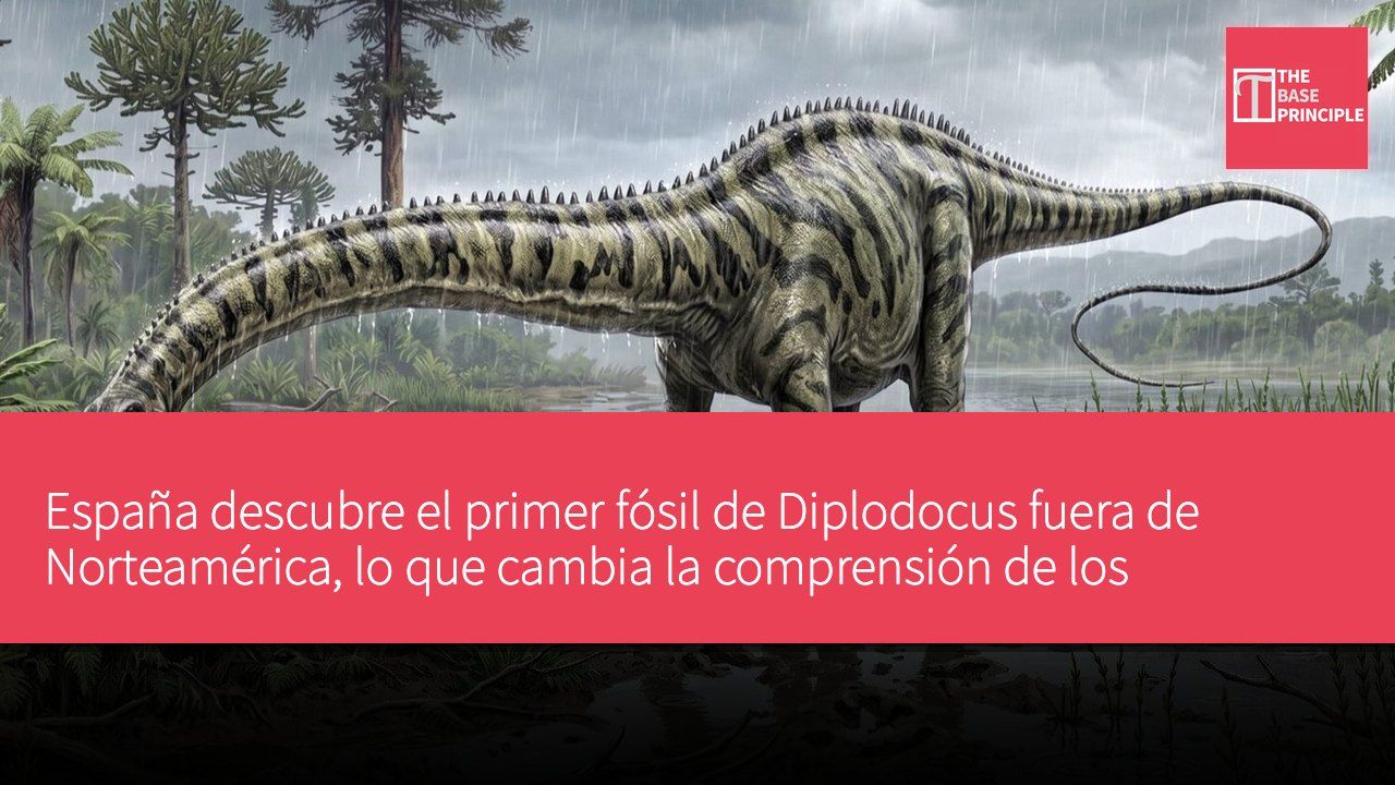 España descubre el primer fósil de Diplodocus fuera de Norteamérica, lo que cambia la comprensión de los patrones de migración de los dinosaurios