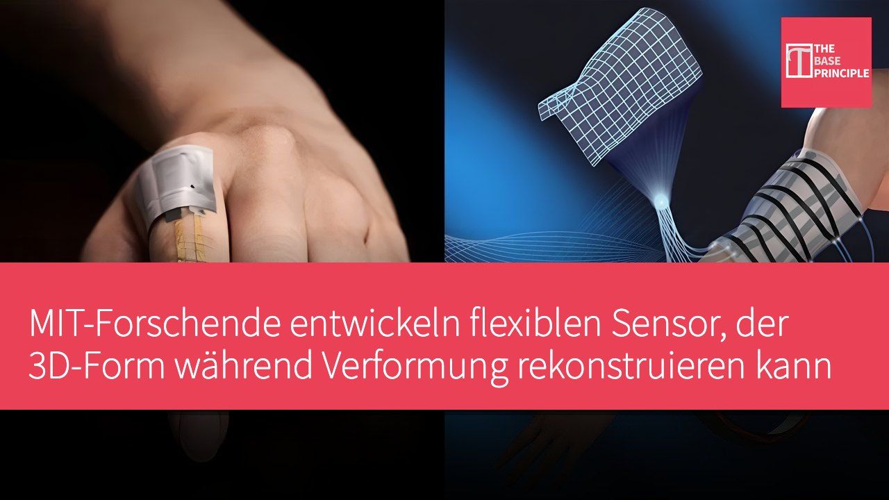 MIT-Forschende entwickeln flexiblen Sensor, der 3D-Form während Verformung rekonstruieren kann