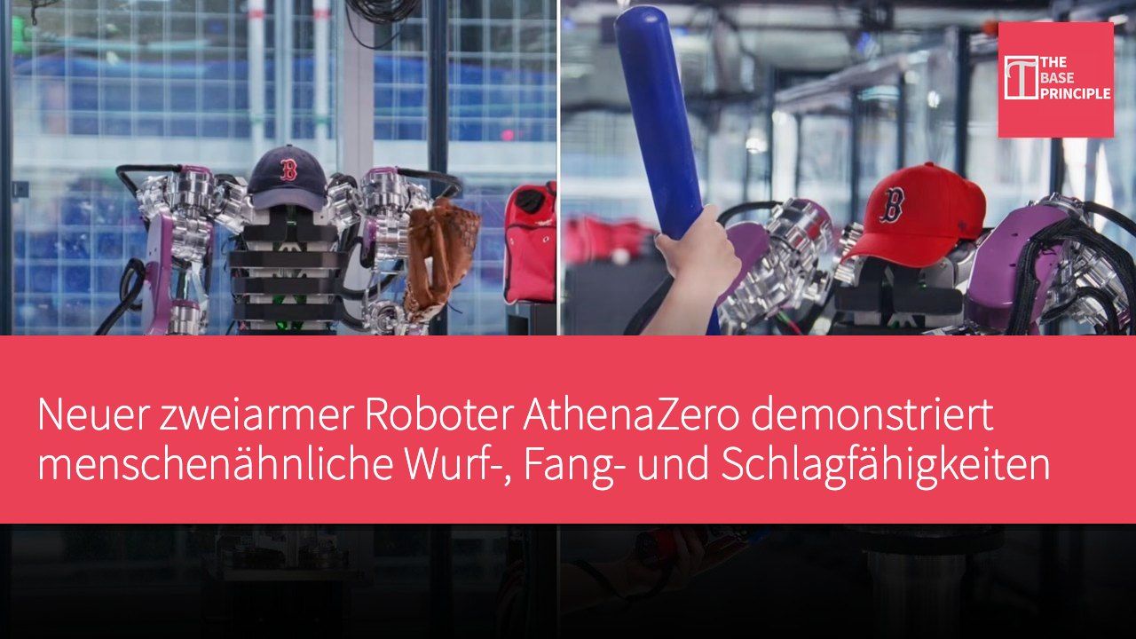 Neuer zweiarmer Roboter AthenaZero demonstriert menschenähnliche Wurf-, Fang- und Schlagfähigkeiten