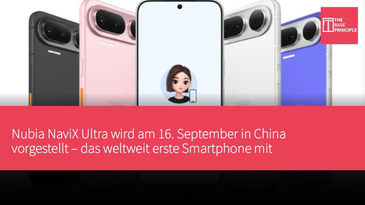 Nubia NaviX Ultra wird am 16. September in China vorgestellt – das weltweit erste Smartphone mit KI-Intelligenz und der Doubao-Assistentenfunktion