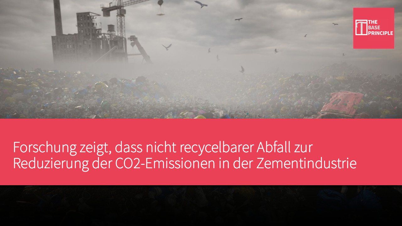 Forschung zeigt, dass nicht recycelbarer Abfall zur Reduzierung der CO2-Emissionen in der Zementindustrie beitragen kann