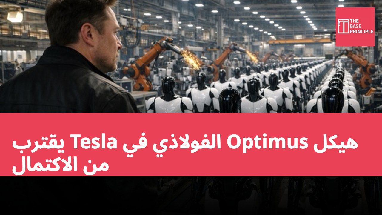 هيكل Optimus الفولاذي في Tesla يقترب من الاكتمال