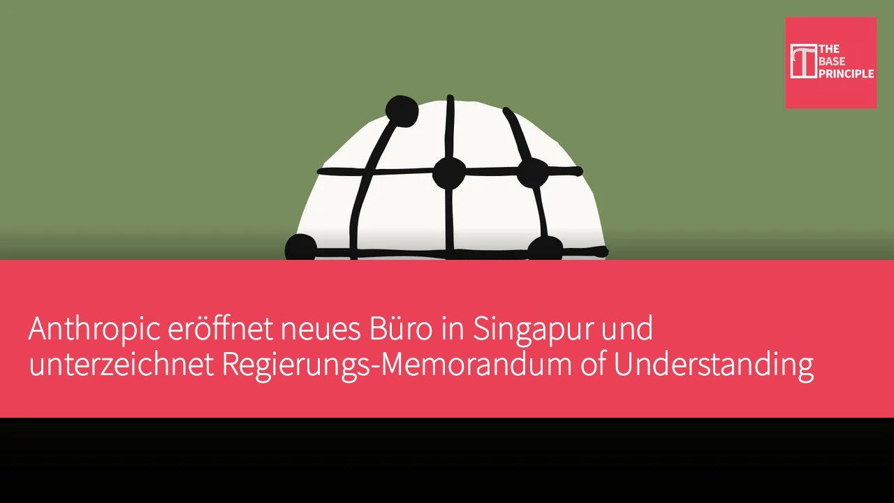 Anthropic eröffnet neues Büro in Singapur und unterzeichnet Regierungs-Memorandum of Understanding