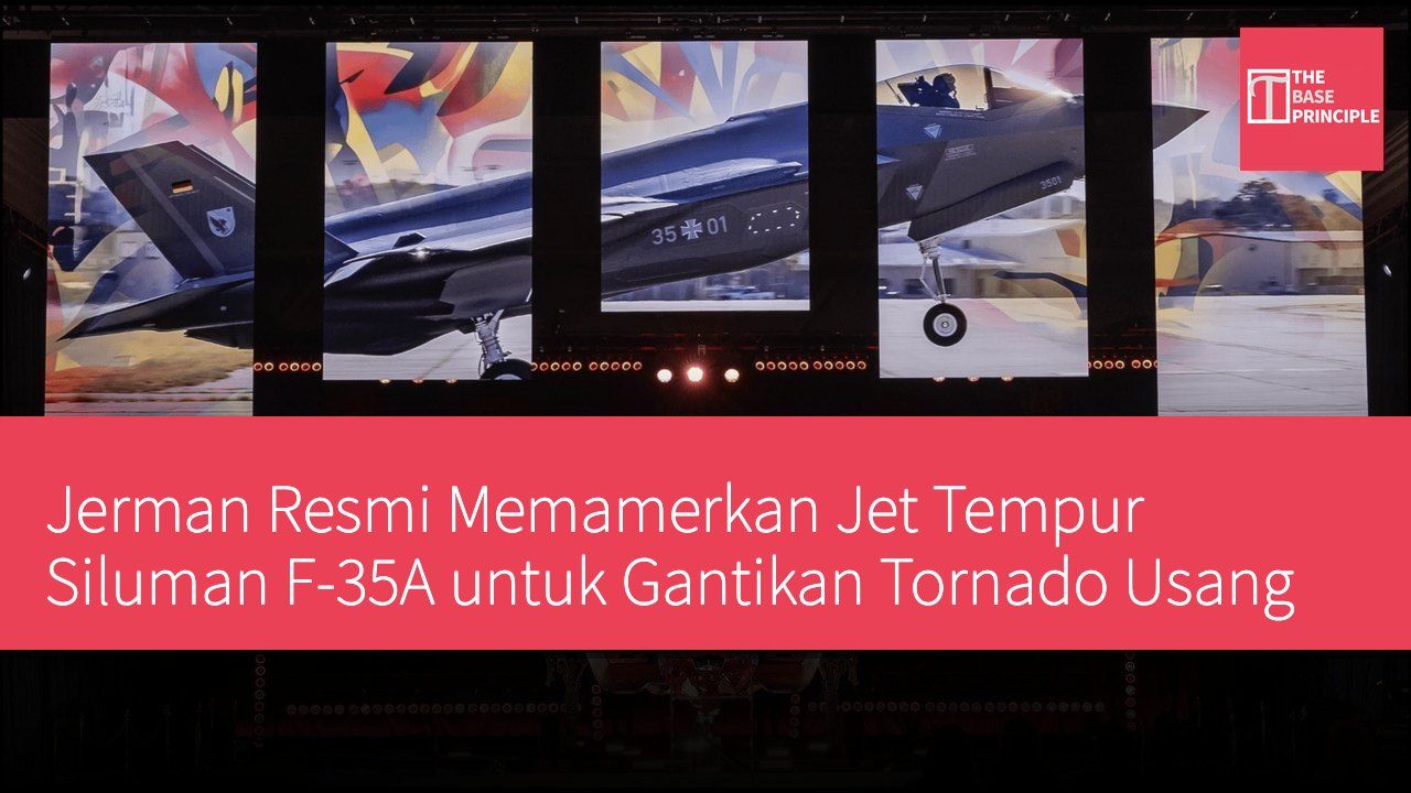 Jerman Resmi Memamerkan Jet Tempur Siluman F-35A untuk Gantikan Tornado Usang