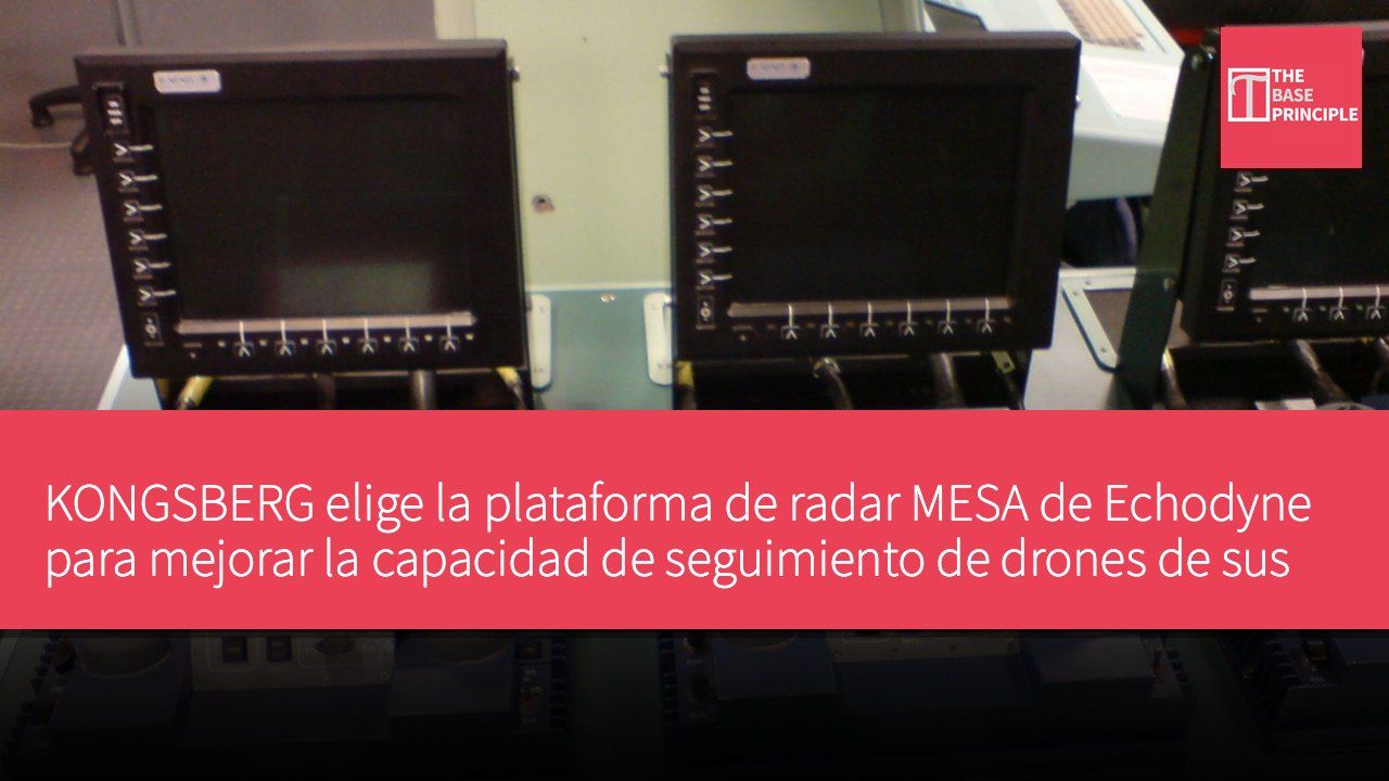 KONGSBERG elige la plataforma de radar MESA de Echodyne para mejorar la capacidad de seguimiento de drones de sus sistemas de armas