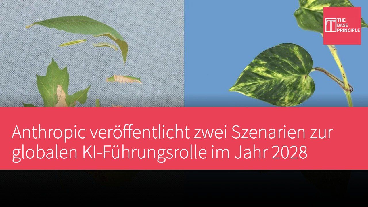 Anthropic veröffentlicht zwei Szenarien zur globalen KI-Führungsrolle im Jahr 2028