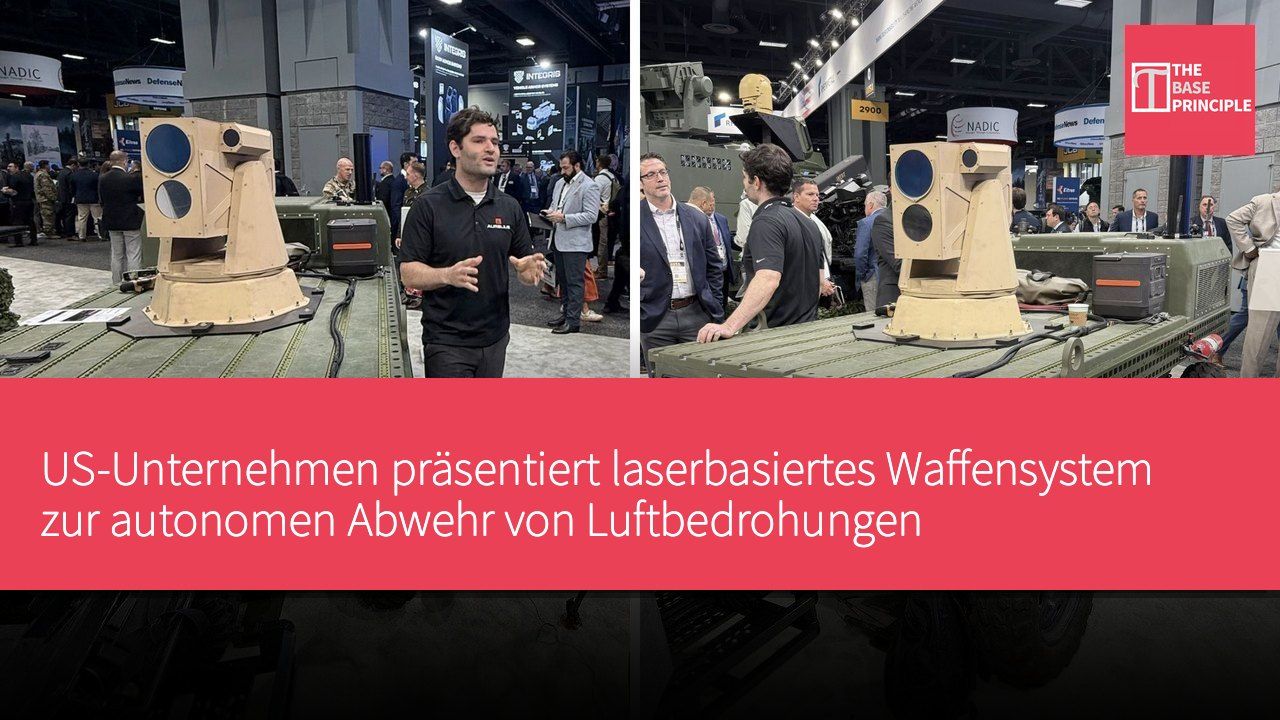 US-Unternehmen präsentiert laserbasiertes Waffensystem zur autonomen Abwehr von Luftbedrohungen