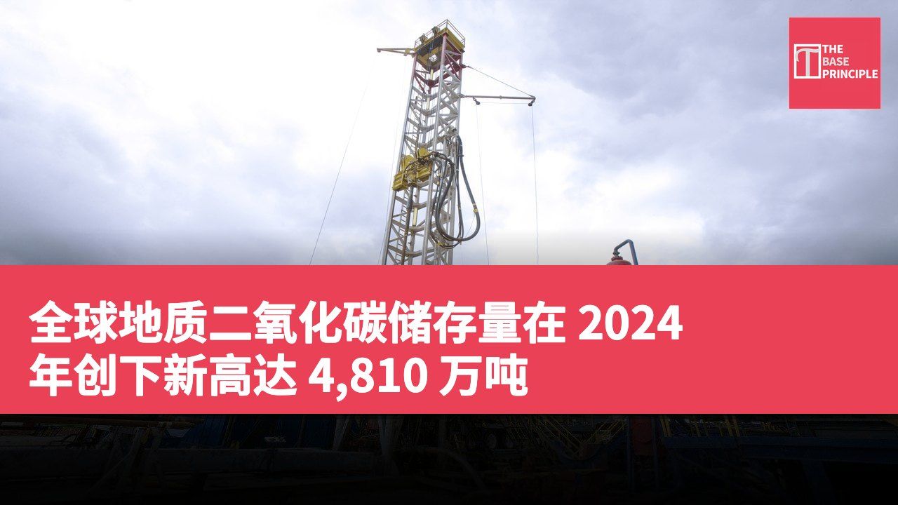 全球地质二氧化碳储存量在 2024 年创下新高达 4,810 万吨