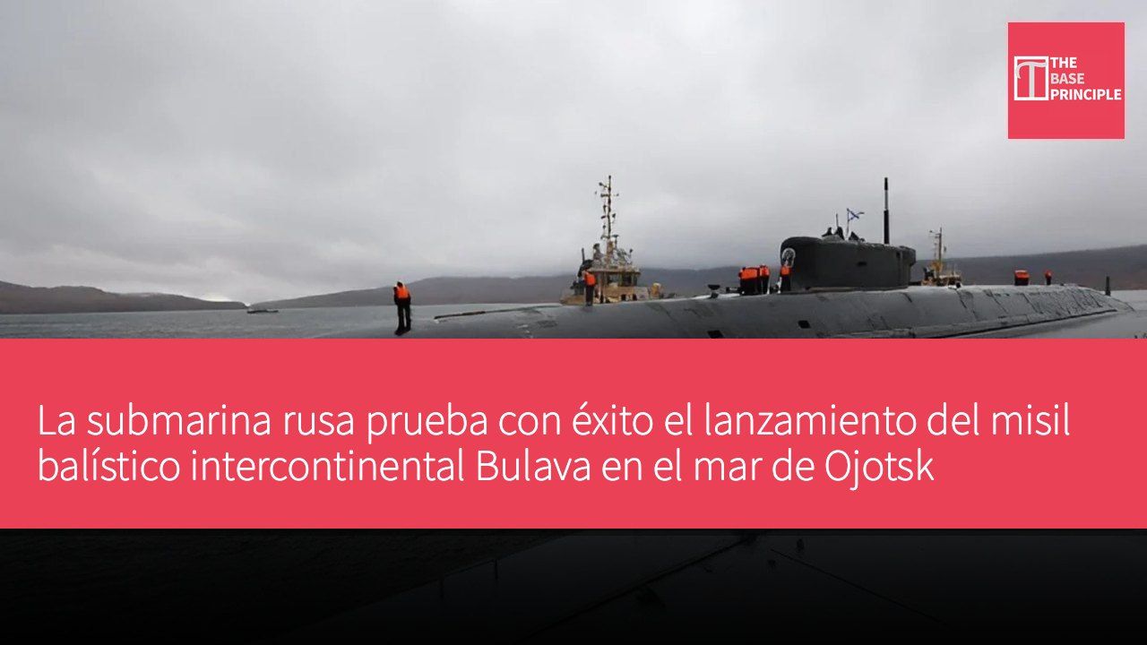 La submarina rusa prueba con éxito el lanzamiento del misil balístico intercontinental Bulava en el mar de Ojotsk
