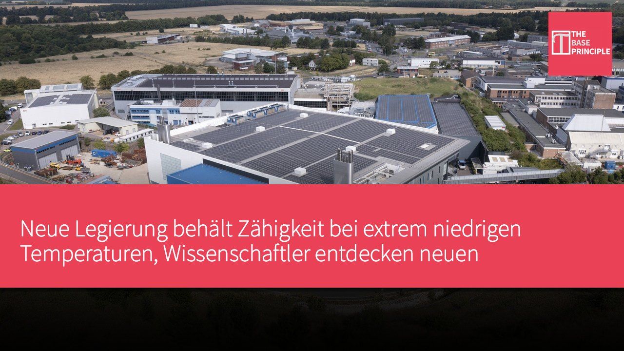 Neue Legierung behält Zähigkeit bei extrem niedrigen Temperaturen, Wissenschaftler entdecken neuen Risswiderstands-Mechanismus