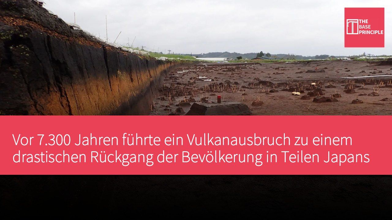 Vor 7.300 Jahren führte ein Vulkanausbruch zu einem drastischen Rückgang der Bevölkerung in Teilen Japans