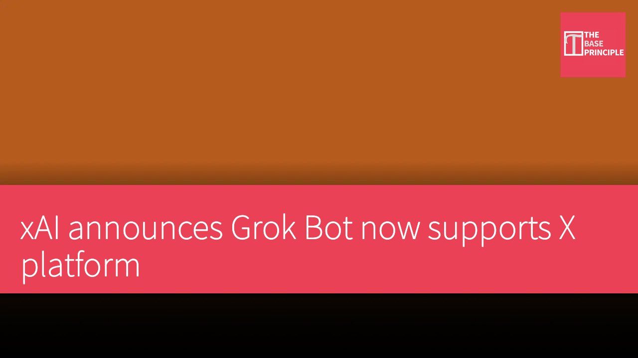 xAI announces Grok Bot now supports X platform