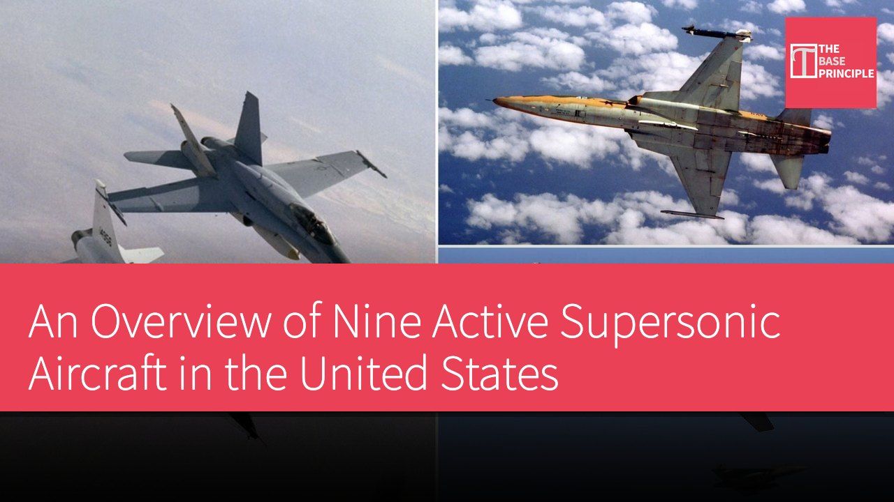 An Overview of Nine Active Supersonic Aircraft in the United States