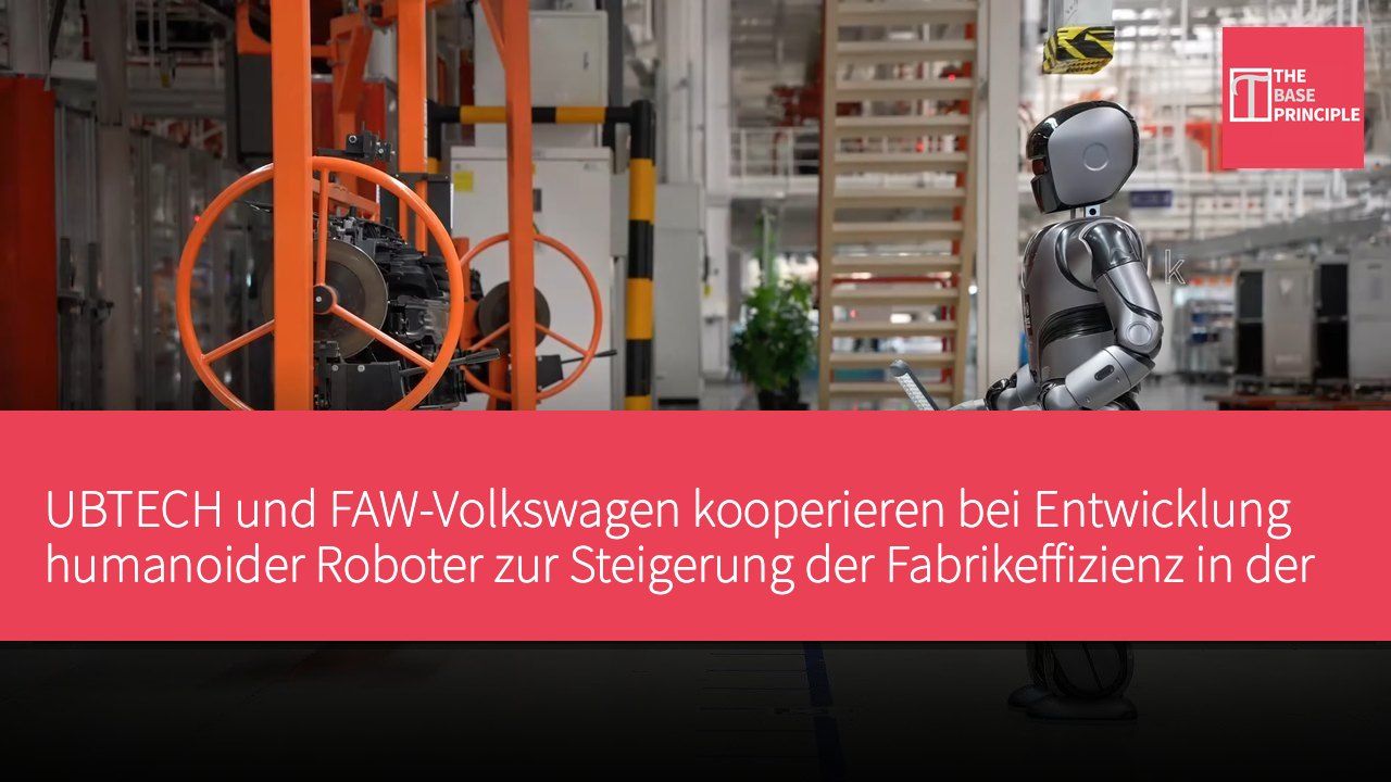 UBTECH und FAW-Volkswagen kooperieren bei Entwicklung humanoider Roboter zur Steigerung der Fabrikeffizienz in der Logistik