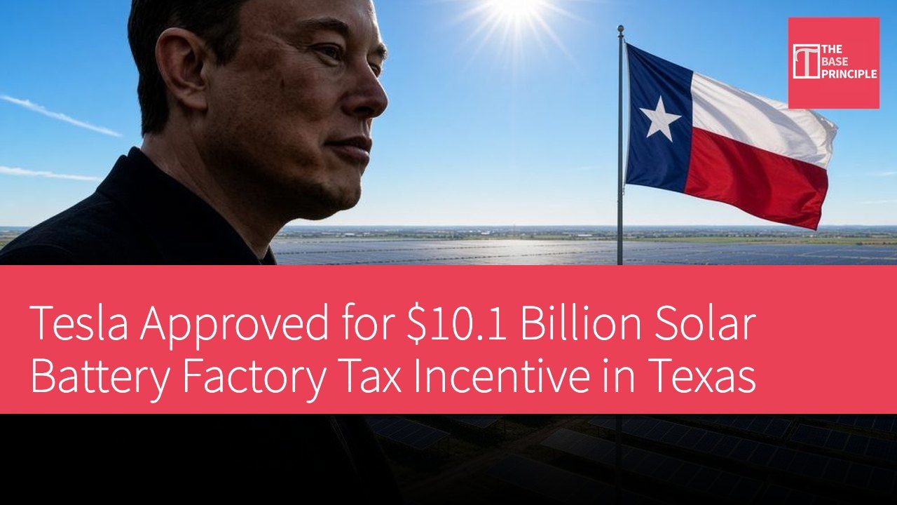 Tesla Approved for $10.1 Billion Solar Battery Factory Tax Incentive in Texas