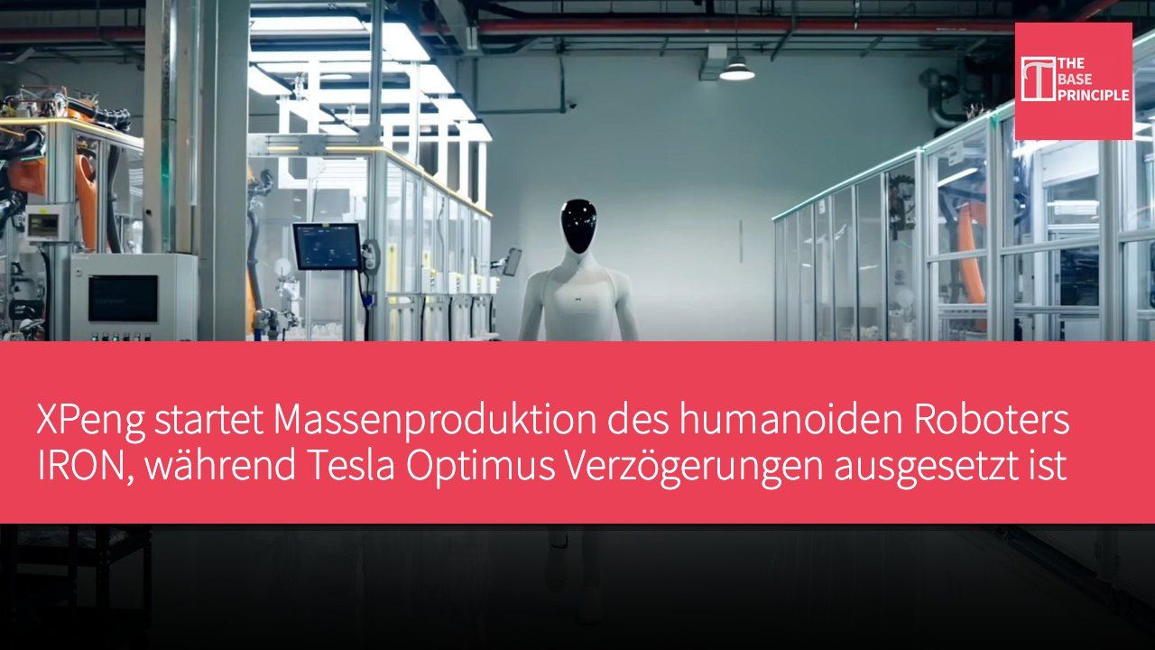 XPeng startet Massenproduktion des humanoiden Roboters IRON, während Tesla Optimus Verzögerungen ausgesetzt ist