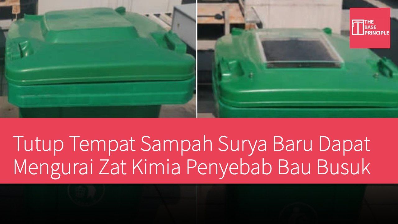 Tutup Tempat Sampah Surya Baru Dapat Mengurai Zat Kimia Penyebab Bau Busuk