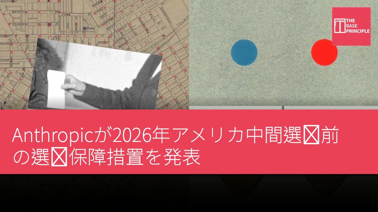 Anthropicが2026年アメリカ中間選挙前の選挙保障措置を発表