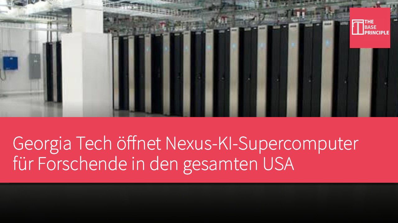 Georgia Tech öffnet Nexus-KI-Supercomputer für Forschende in den gesamten USA