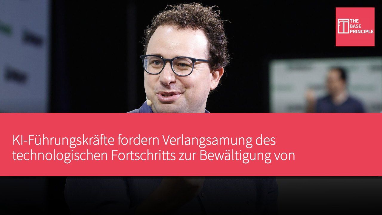 KI-Führungskräfte fordern Verlangsamung des technologischen Fortschritts zur Bewältigung von Sicherheitsrisiken