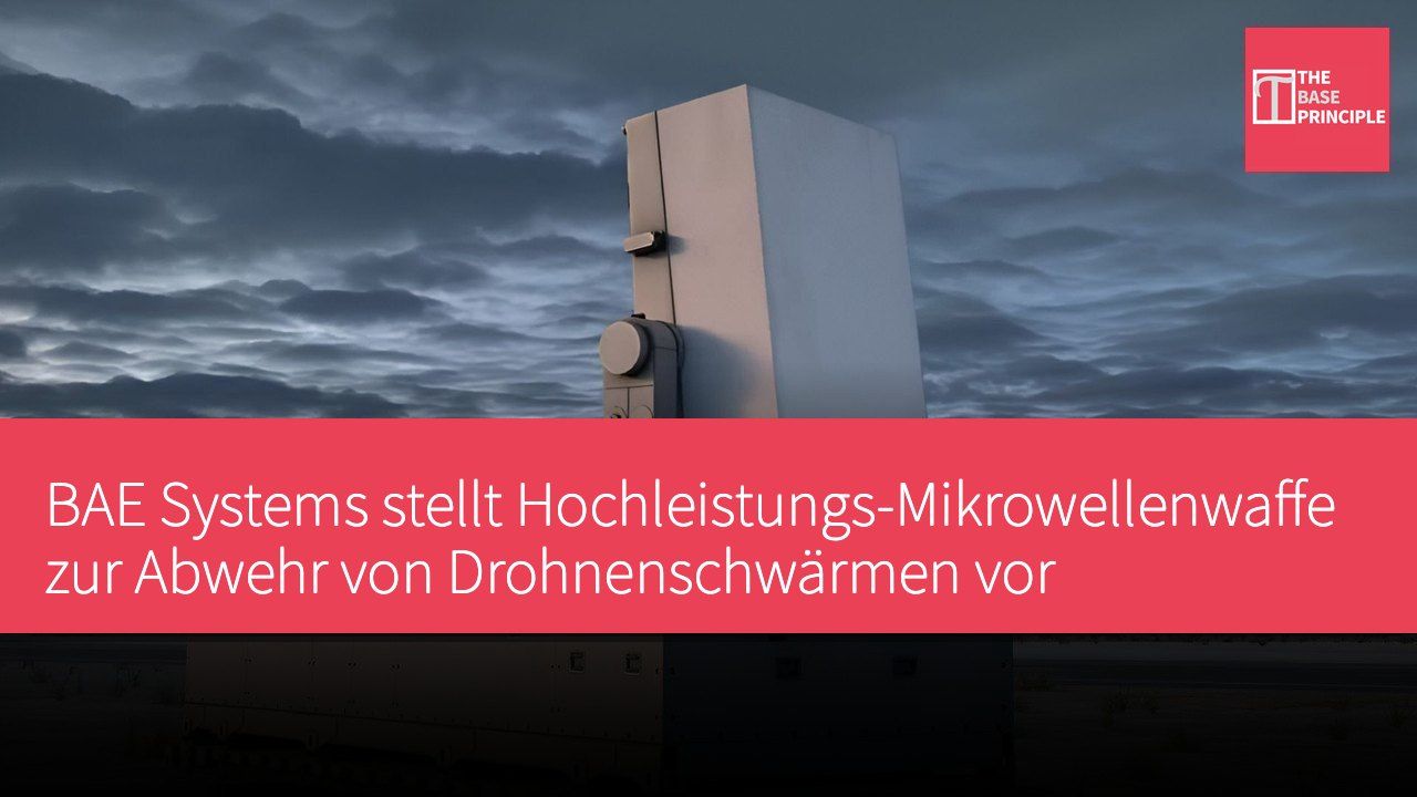 BAE Systems stellt Hochleistungs-Mikrowellenwaffe zur Abwehr von Drohnenschwärmen vor