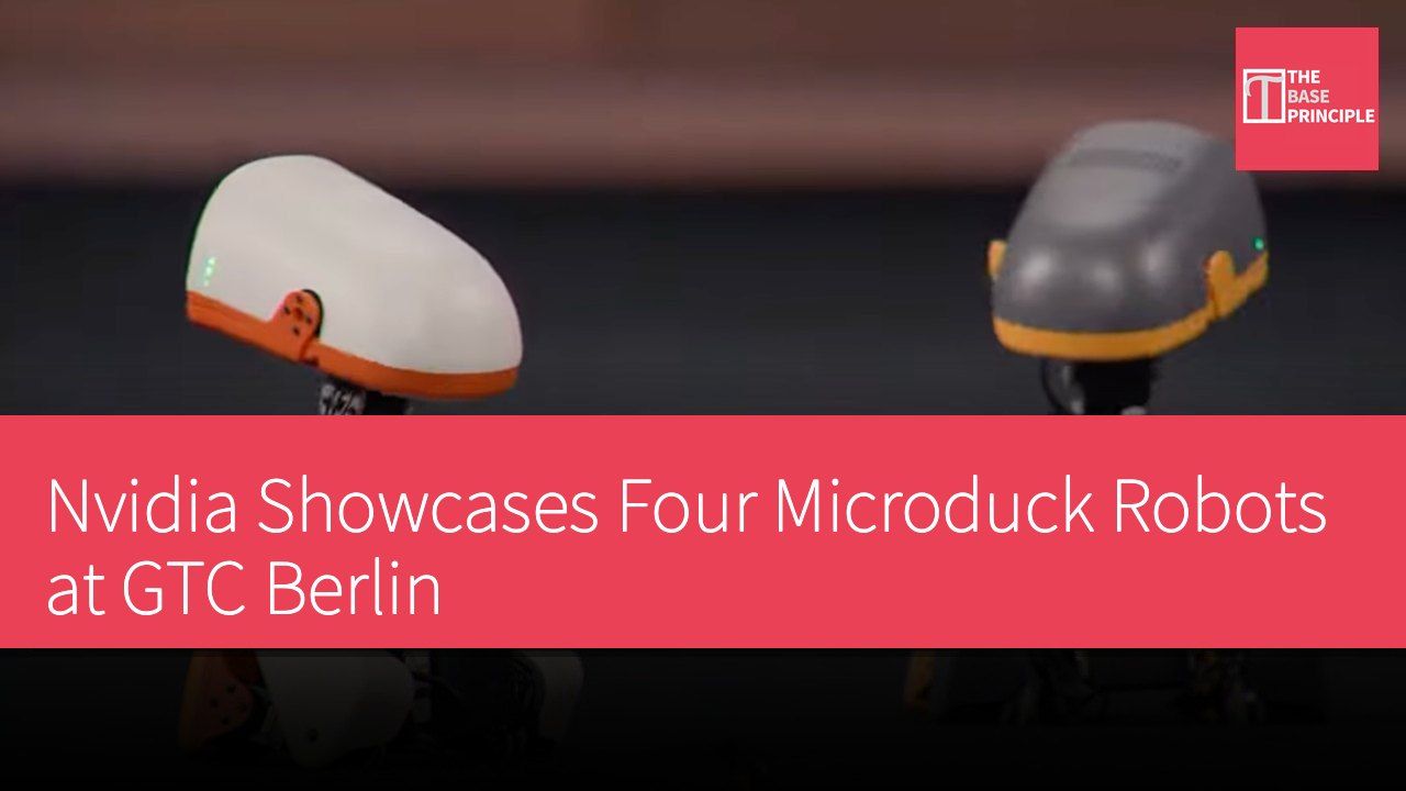 Nvidia Showcases Four Microduck Robots at GTC Berlin