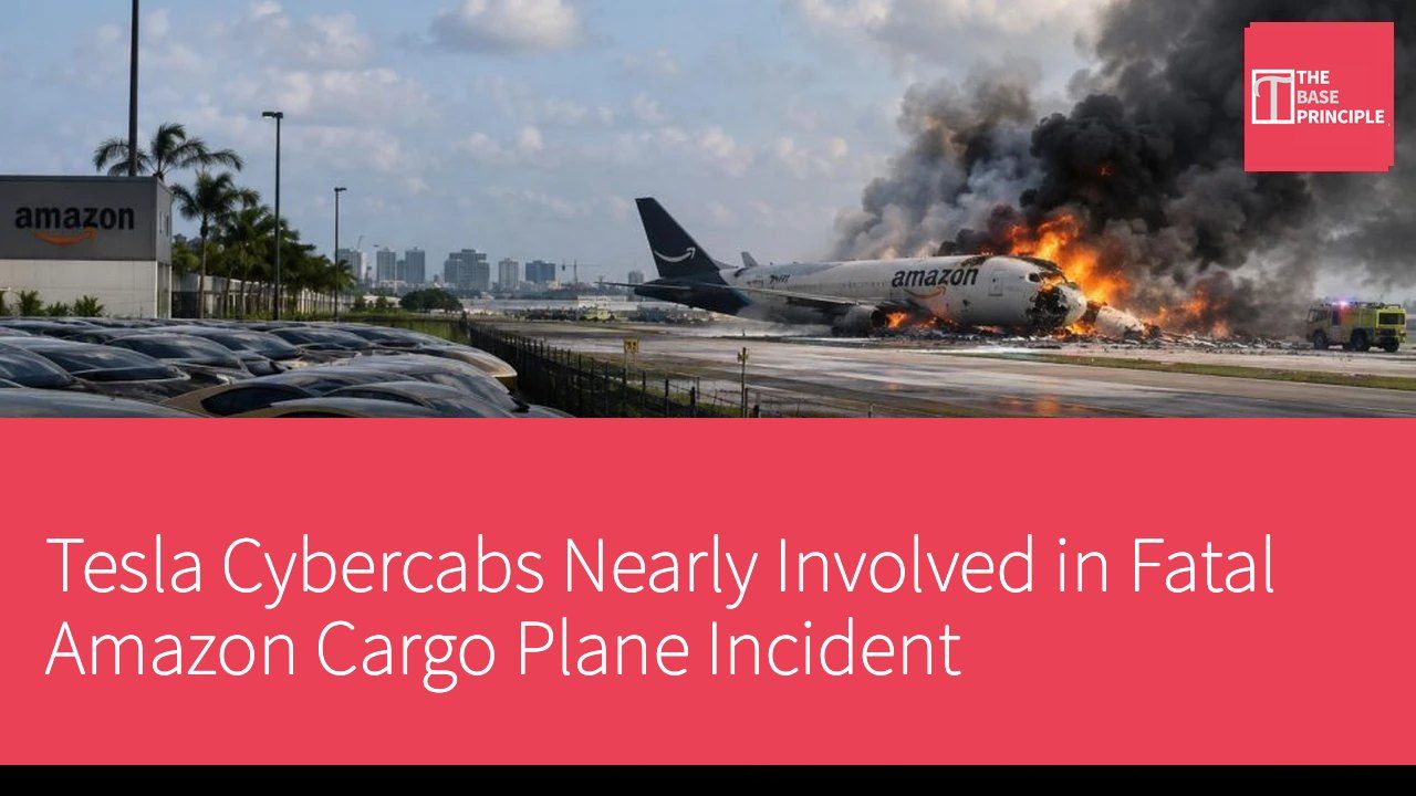 Tesla Cybercabs Nearly Involved in Fatal Amazon Cargo Plane Incident