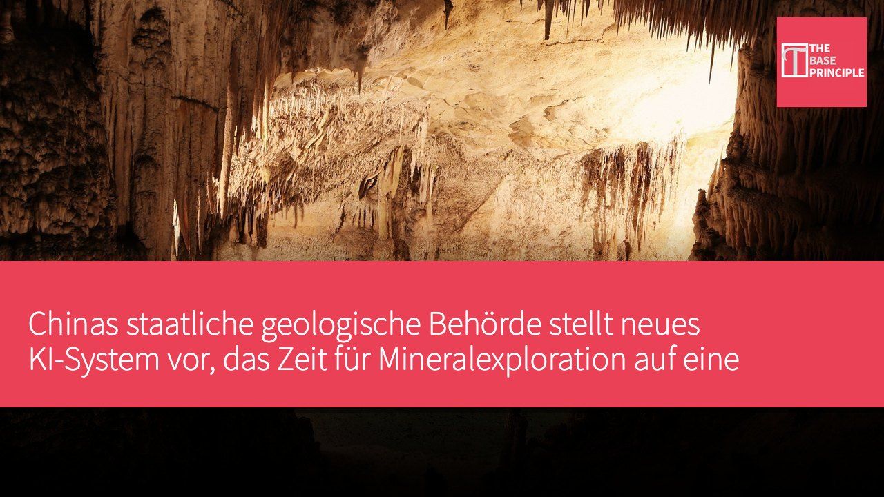 Chinas staatliche geologische Behörde stellt neues KI-System vor, das Zeit für Mineralexploration auf eine Woche verkürzt