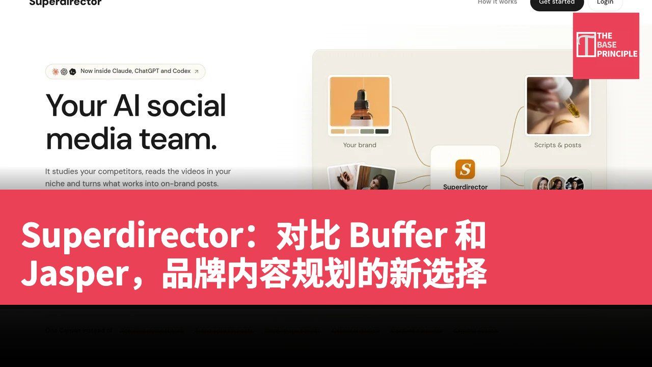 Superdirector:对比 Buffer 和 Jasper,品牌内容规划的新选择