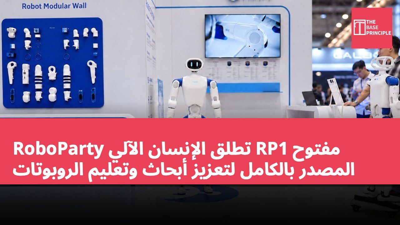 RoboParty تطلق الإنسان الآلي RP1 مفتوح المصدر بالكامل لتعزيز أبحاث وتعليم الروبوتات