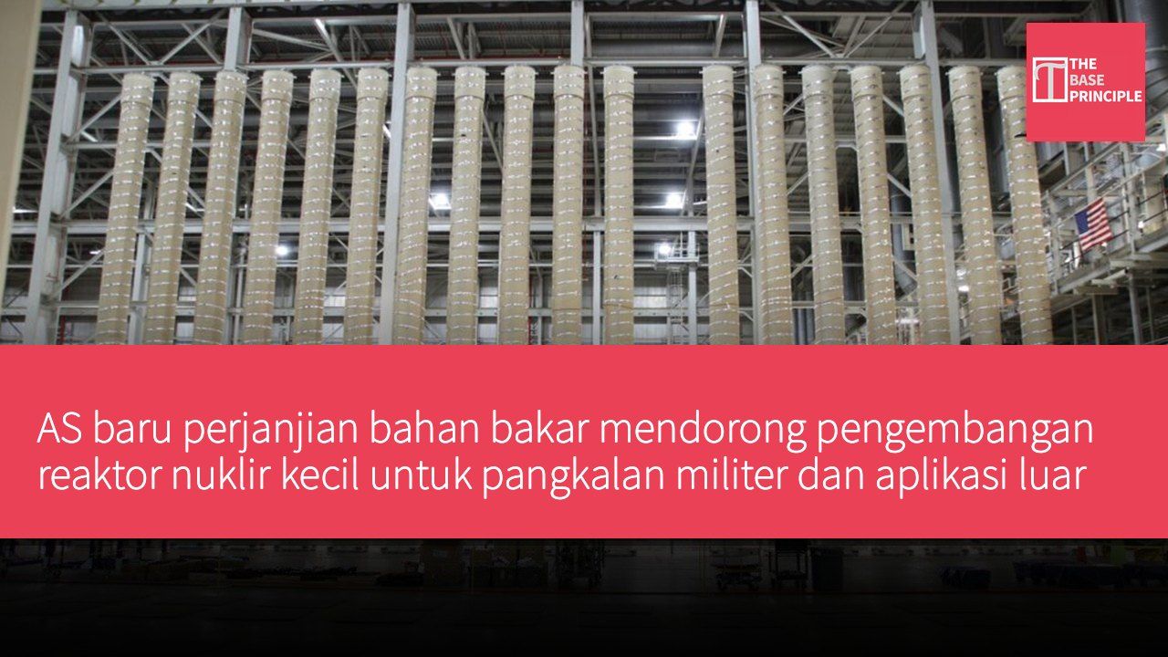 AS baru perjanjian bahan bakar mendorong pengembangan reaktor nuklir kecil untuk pangkalan militer dan aplikasi luar angkasa