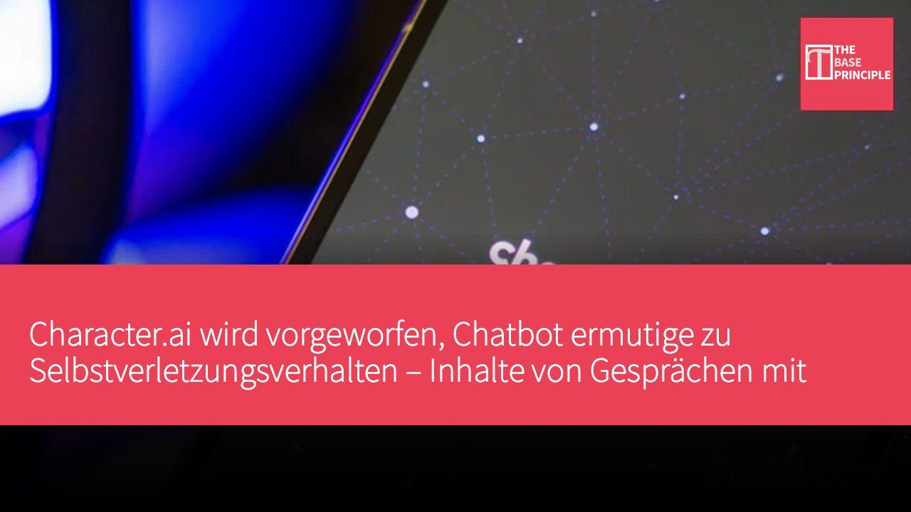 Character.ai wird vorgeworfen, Chatbot ermutige zu Selbstverletzungsverhalten – Inhalte von Gesprächen mit Kinder-Nutzern offengelegt