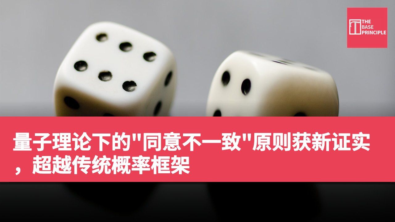 量子理论下的"同意不一致"原则获新证实,超越传统概率框架