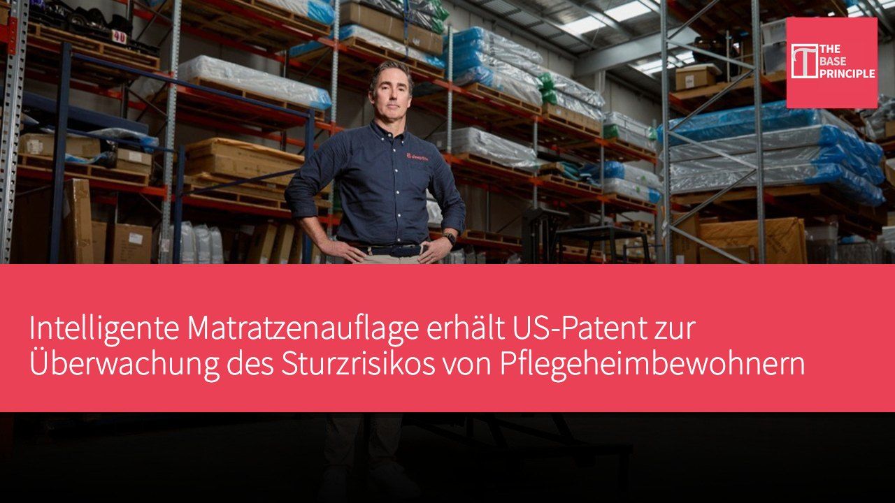 Intelligente Matratzenauflage erhält US-Patent zur Überwachung des Sturzrisikos von Pflegeheimbewohnern