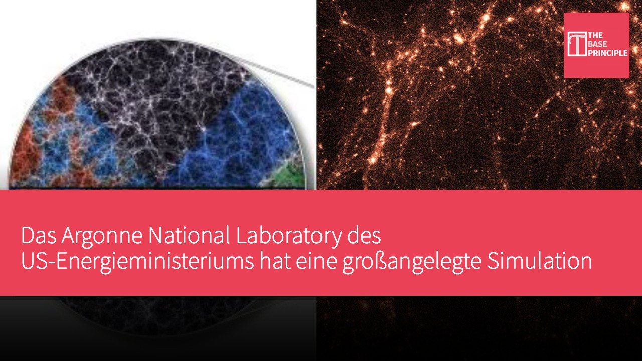 Das Argonne National Laboratory des US-Energieministeriums hat eine großangelegte Simulation des Universums abgeschlossen, die 13,4 Billionen Dunkle-Materie-Partikel simuliert.