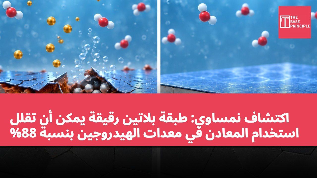 اكتشاف نمساوي: طبقة بلاتين رقيقة يمكن أن تقلل استخدام المعادن في معدات الهيدروجين بنسبة 88%