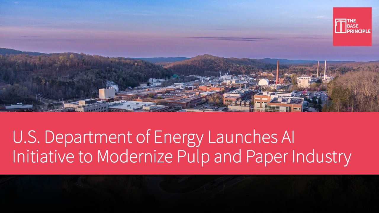 U.S. Department of Energy Launches AI Initiative to Modernize Pulp and Paper Industry