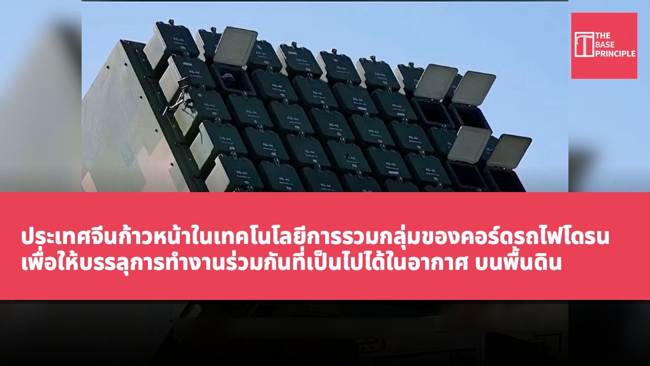 ประเทศจีนก้าวหน้าในเทคโนโลยีการรวมกลุ่มของคอร์ดรถไฟโดรน เพื่อให้บรรลุการทำงานร่วมกันที่เป็นไปได้ในอากาศ บนพื้นดิน และในทะเล