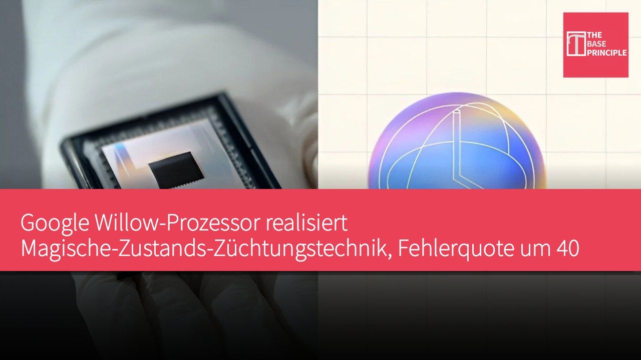 Google Willow-Prozessor realisiert Magische-Zustands-Züchtungstechnik, Fehlerquote um 40 Prozent gesenkt, logische Treue erreicht 99,99%