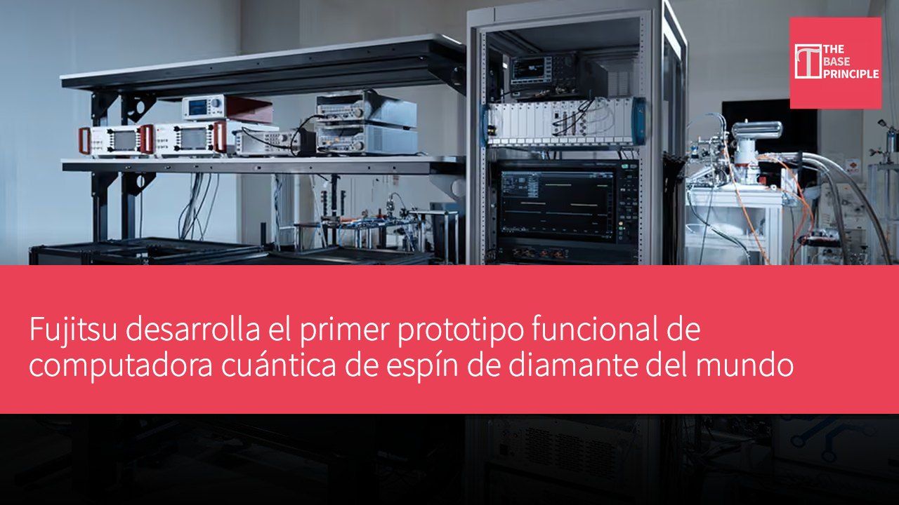 Fujitsu desarrolla el primer prototipo funcional de computadora cuántica de espín de diamante del mundo