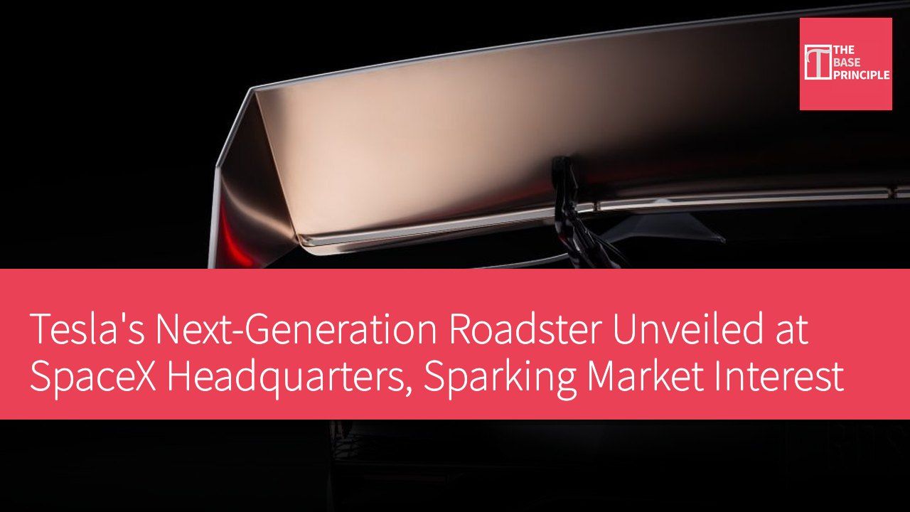 Tesla's Next-Generation Roadster Unveiled at SpaceX Headquarters, Sparking Market Interest