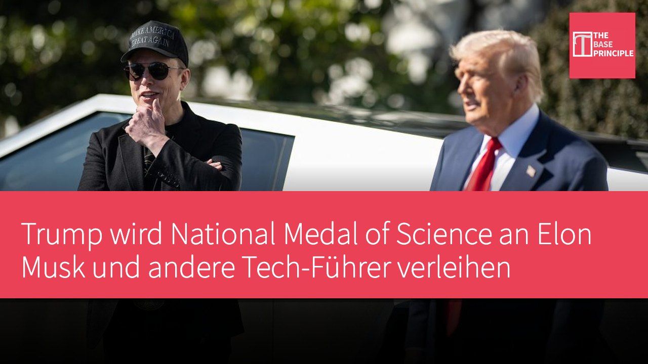 Trump wird National Medal of Science an Elon Musk und andere Tech-Führer verleihen